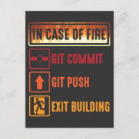 Coque Of Fire git commit git push programmeur de c