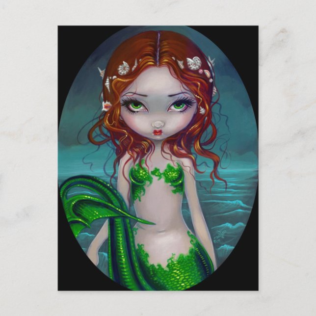 Carte postale "Coques dans mes cheveux" (Devant)