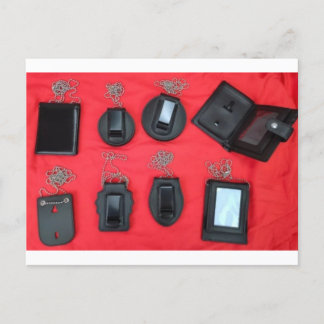 Carte Postale Coques de porteurs de Badge, Porte-parole de déten