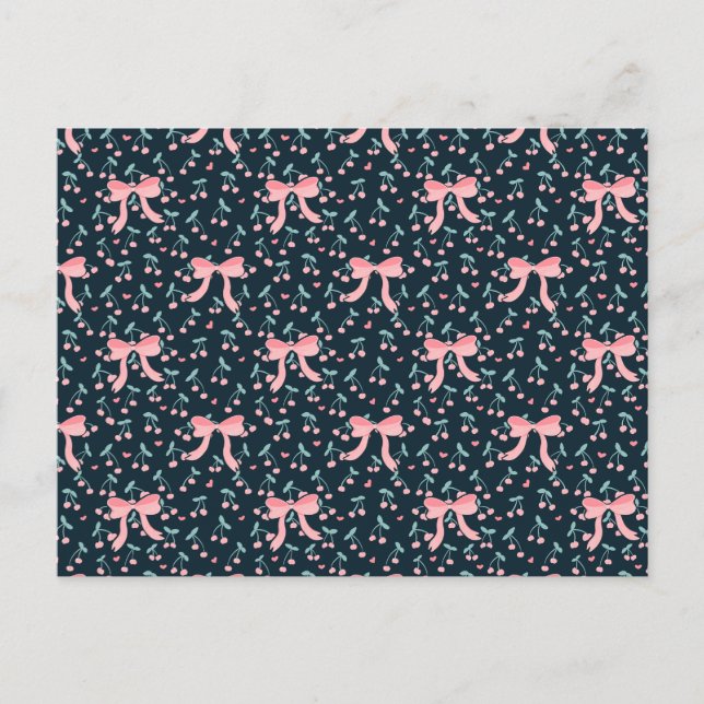 Carte Postale Coquette Cherry (Devant)