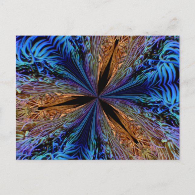 Carte Postale Coral Kaleidoscope (Devant)