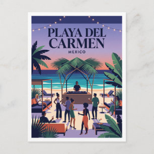 Carte Postale Coralina Daylight Club Playa del Carmen Mexique