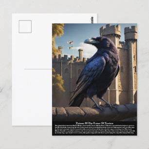 Carte Postale Corbeau