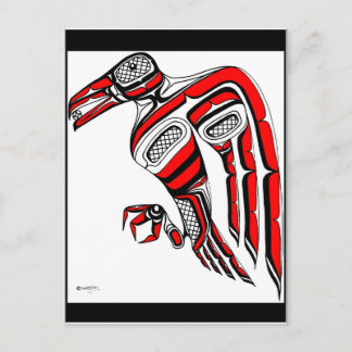 Carte Postale corbeau avec soleil