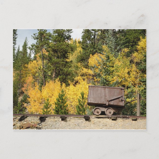 Carte Postale corbeille de minerai (Devant)