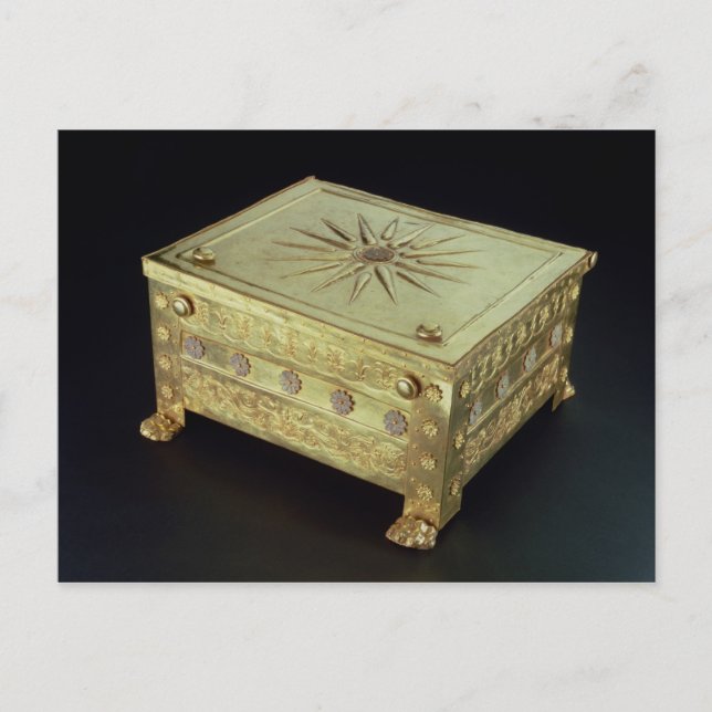 Carte Postale Corbeille du tombeau de Philippe II de Macédoine (Devant)