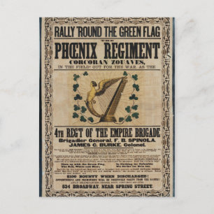 Carte Postale Corcoran Zouaves