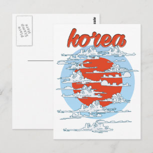 Carte Postale Corée