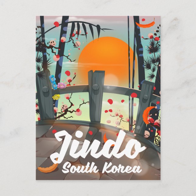 Carte Postale Corée du Sud du Jindo (Devant)