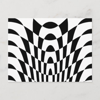 Carte Postale Corey Tiger 80s Vintage Op Art
