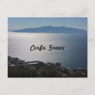 Carte postale Corfou, Grèce