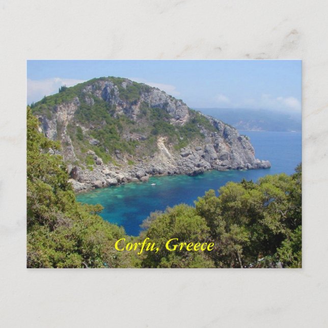 Carte Postale Corfou, Grèce (Devant)