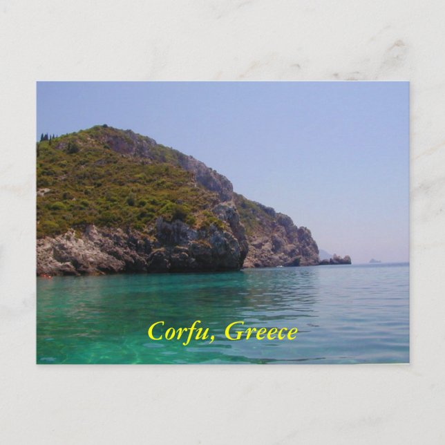 Carte Postale Corfou, Grèce (Devant)