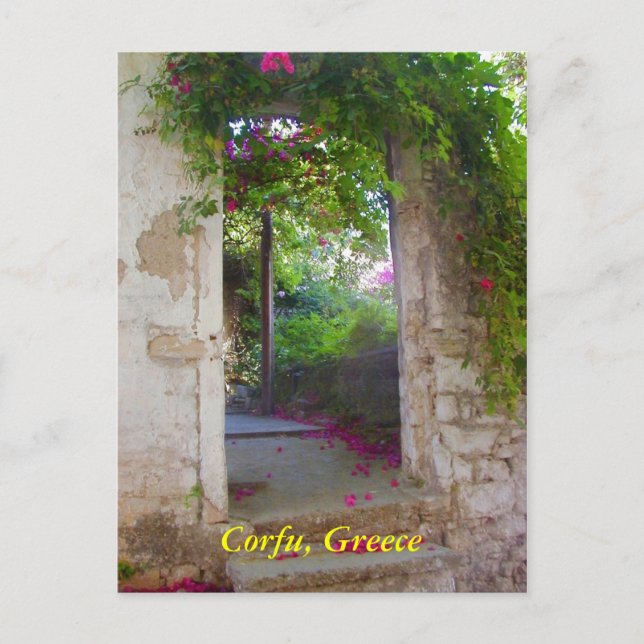 Carte Postale Corfou, Grèce (Devant)