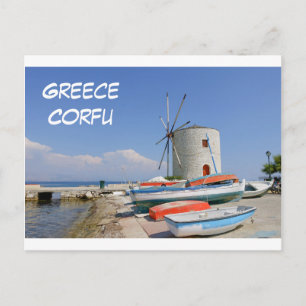 Carte postale Corfu Grèce