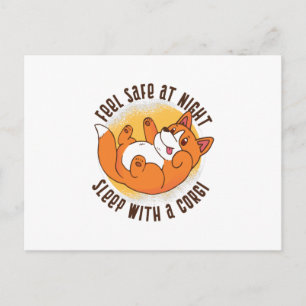 Carte Postale Corgi Ruff