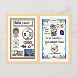 Carte Postale Coriss - Cobalt Trading Card