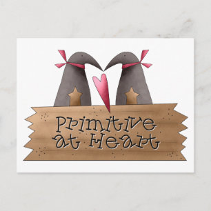 Carte Postale Corneilles de Cali ・ Primitive au coeur