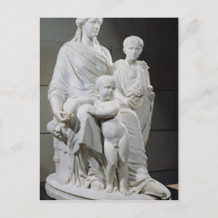 Carte Postale Cornelia, mère des deux frères Gracchi