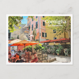 Carte Postale CORNIGLIA - Cinque Terre - Liguria - PIAZZETTA -