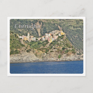 Carte Postale CORNIGLIA - Cinque Terre - Ligurie - Italie