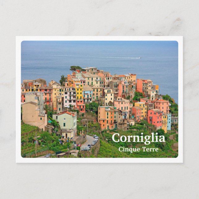 Carte Postale CORNIGLIA - Cinque Terre - Ligurie - Italie (Devant)