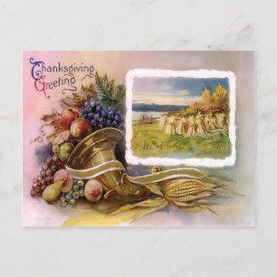 Carte postale Cornucopia Thanksgiving
