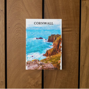 Carte Postale Cornwall Angleterre Royaume-Uni Paysage côtier