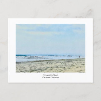 Carte Postale Coronado Beach Californie Aquarelle Imprimer