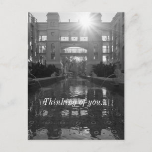 Carte Postale Coronado Sunburst Grayscale Penser De Vous