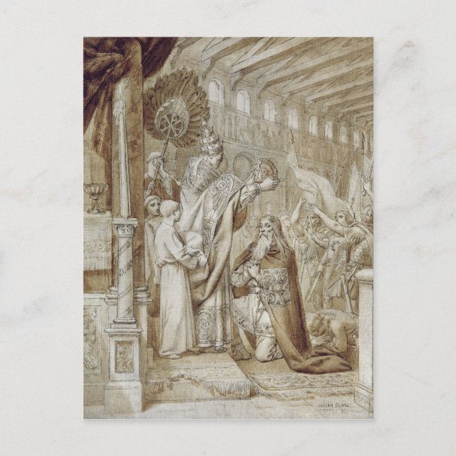 Carte Postale Coronation de Charlemagne (Devant)