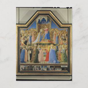 Carte Postale Coronation de la Vierge, c.1430-32