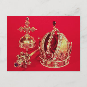Carte Postale Coronation Regalia de Rudolph II