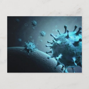 Carte Postale Coronavirus du SRAS