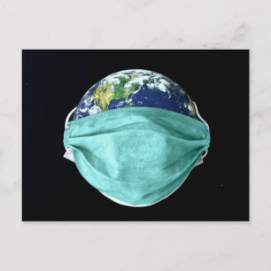 Carte Postale Coronavirus mondial