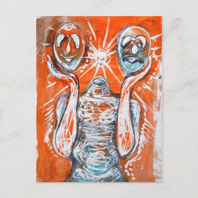 Carte Postale Corps de l'esprit (Devant)