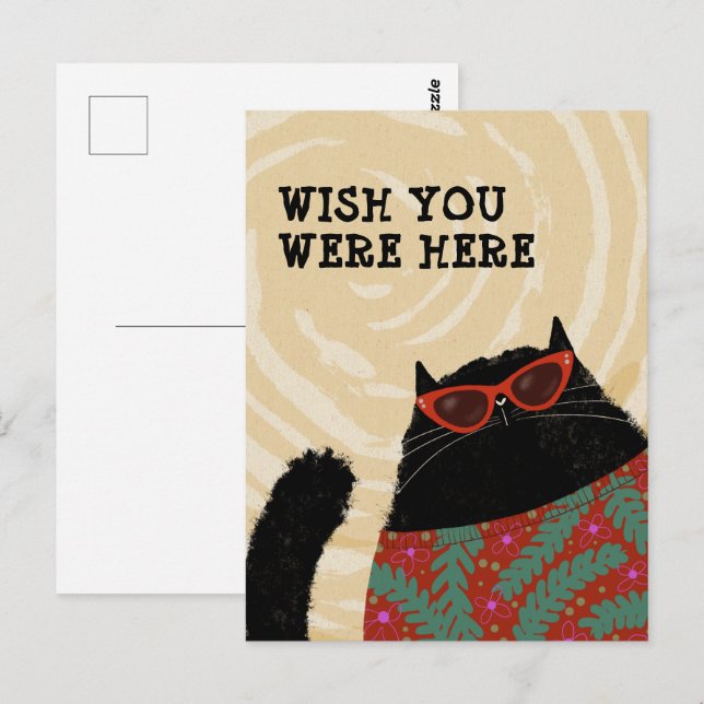 Carte Postale Corps de plage (Devant / Derrière)