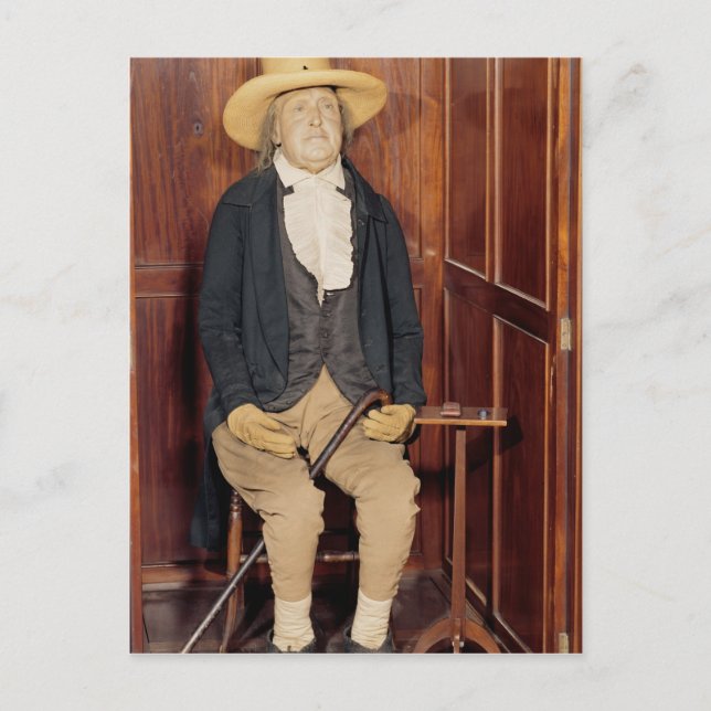 Carte Postale Corps embaumé de Jeremy Bentham (Devant)