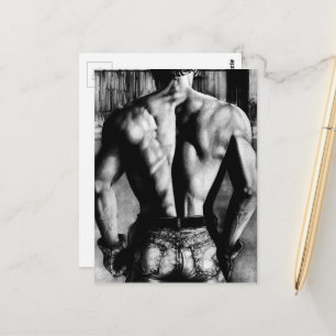 Carte postale Corps Masculin Bodybuilder Jean Serr