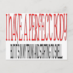 Carte Postale Corps parfait