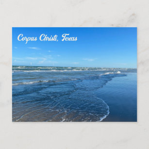 Carte Postale Corpus Christi Texas Beach Waves Photographie