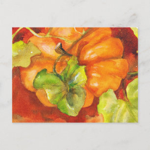 Carte Postale Correctif citrouille