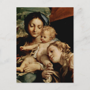Carte Postale Correggio Madonna des Hl. Hieronymus (Der Tag), Sz