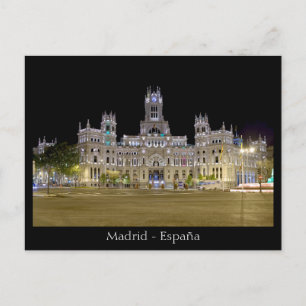Carte Postale Correo de Madrid, Espagne