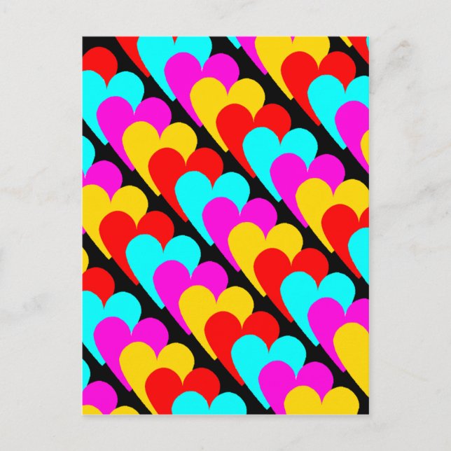 Carte Postale Correspondance des coeurs (Devant)