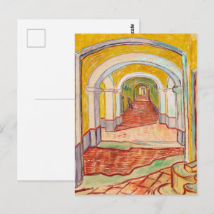 Carte Postale Corridor de Saint Paul Asile par Vincent van Gogh