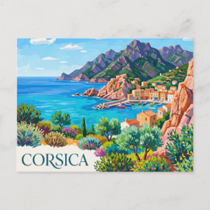 Carte Postale Corse France