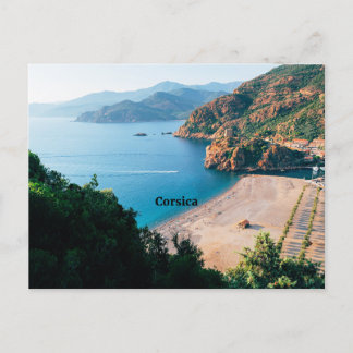 Carte Postale Corse, île méditerranéenne,