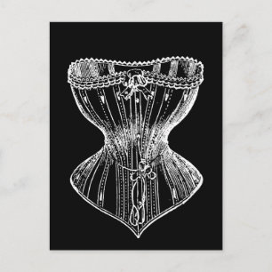 Carte Postale Corse victorienne vintage