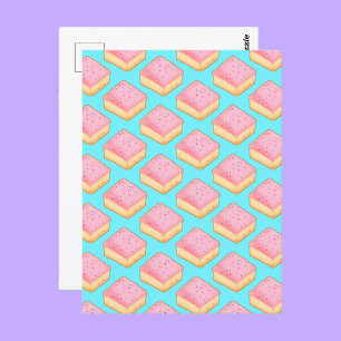 Carte Postale Cortadillo mexicain Pan rose Dulce Cake